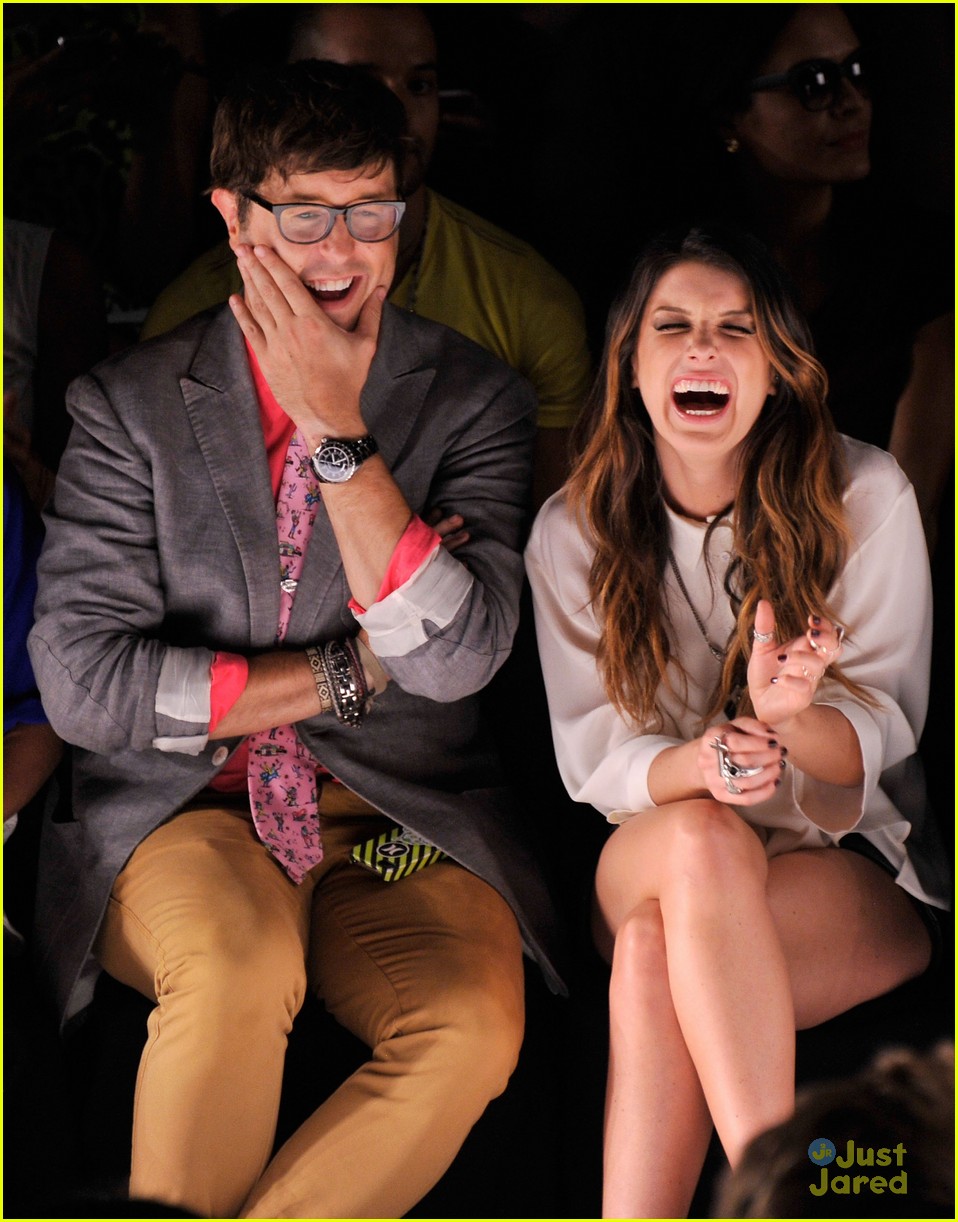 Shenae Grimes: Front Row at Rebecca Minkoff!