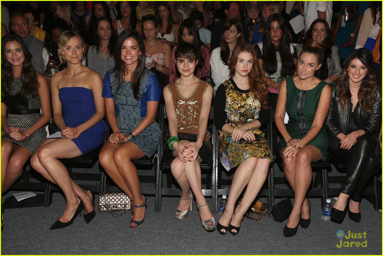 Shenae Grimes: Tracy Reese Front Row