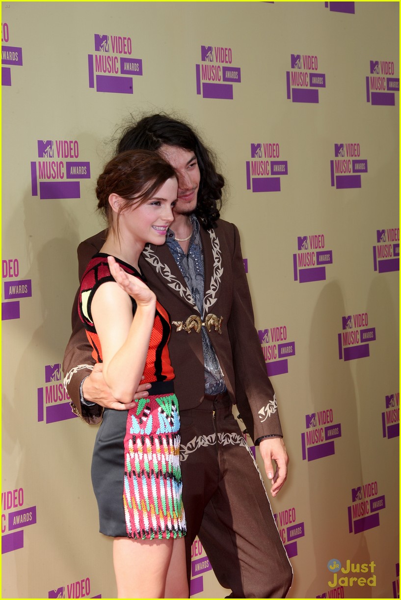 Emma Watson: MTV VMAs 2012 with Ezra Miller