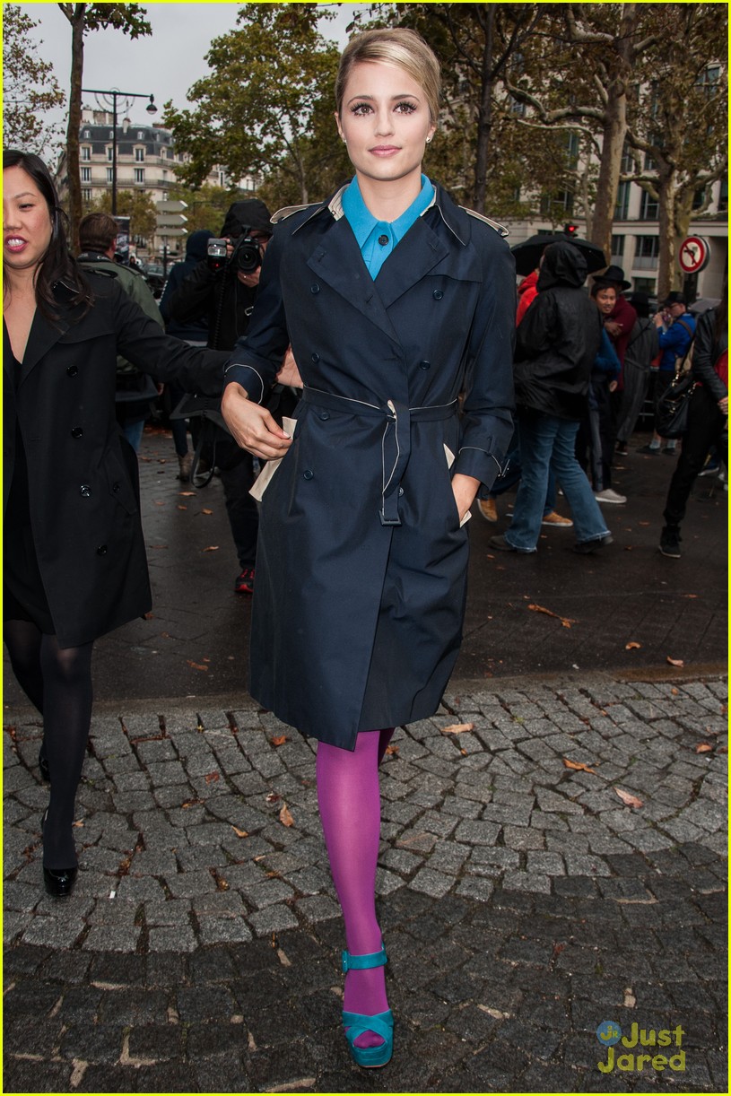 Dianna Agron: Miu Miu Show at Paris Fashion Week