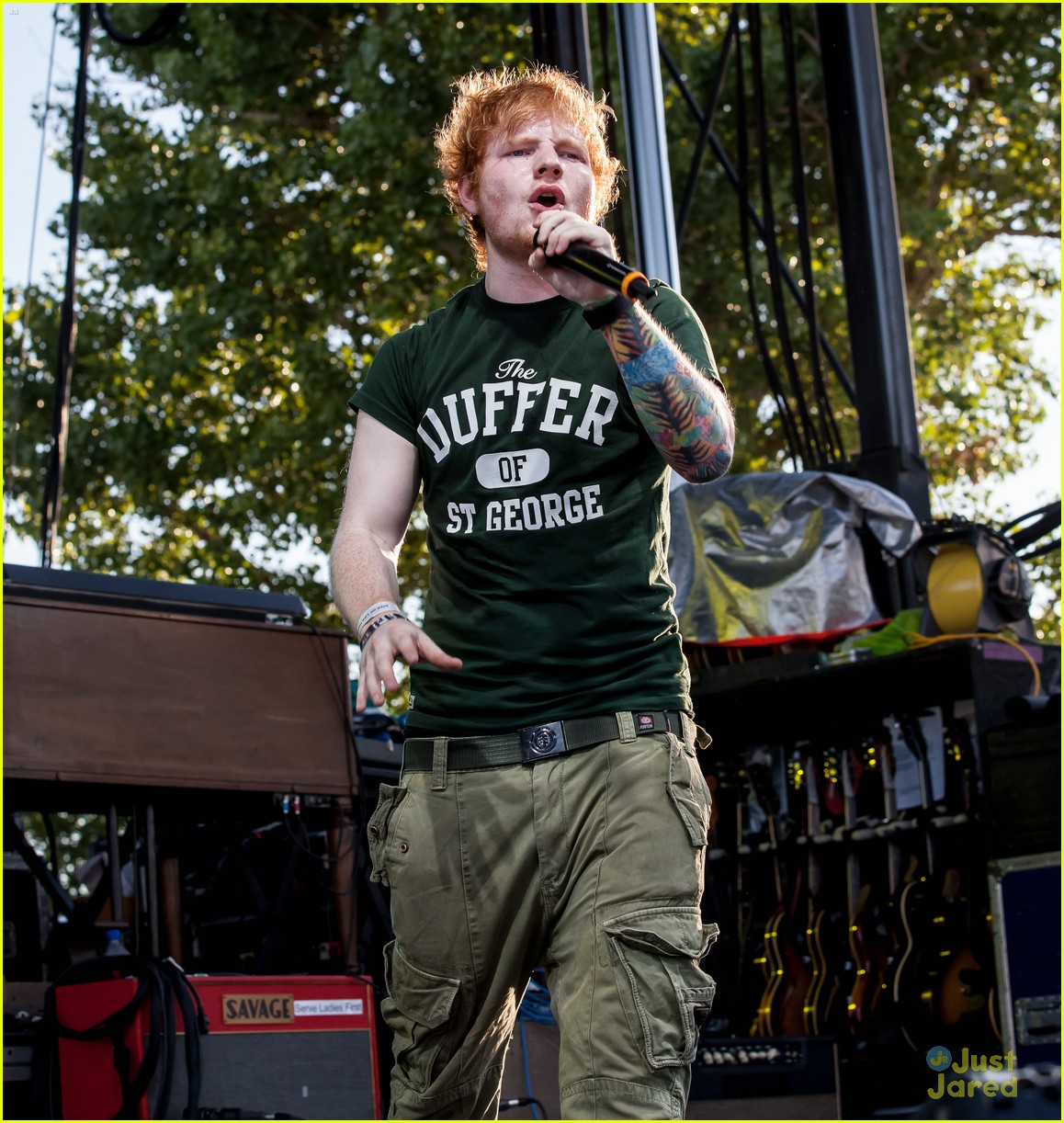 Ed Sheeran Takes A Bite Out Of Vegas