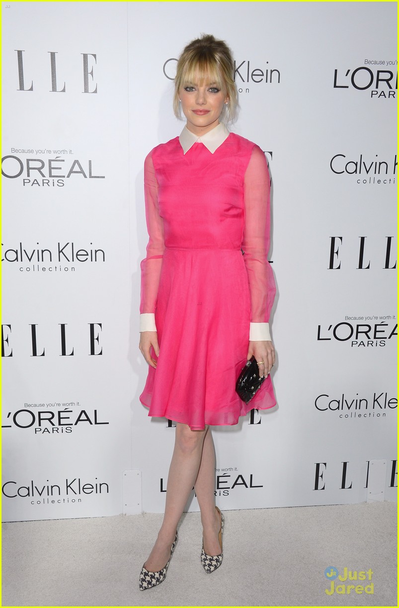 Emma Stone Honors Women in Hollywood with Elle