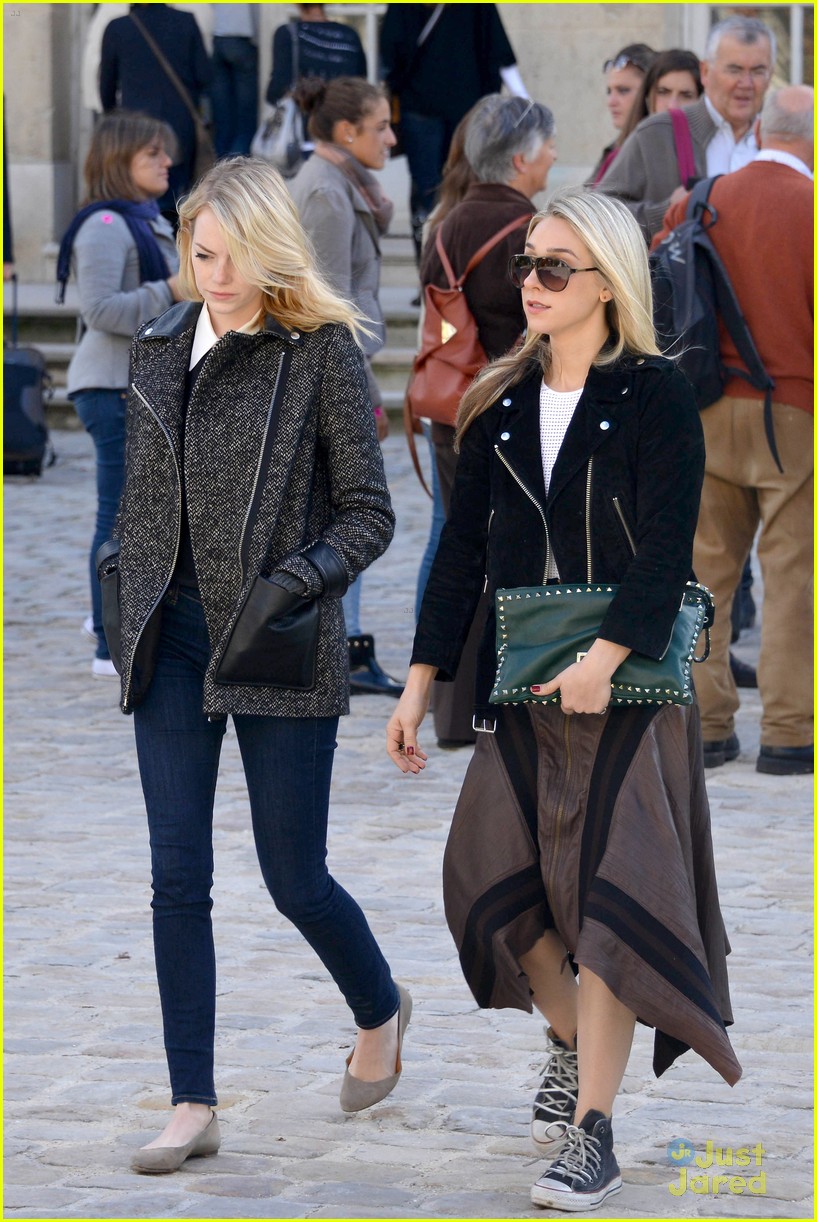 Emma Stone: Musee Rodin Visit