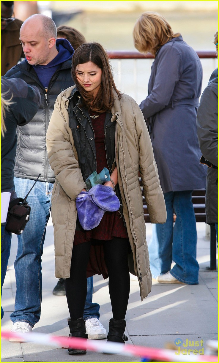 Jenna-Louise Coleman: Motorcycle Ride with Matt Smith