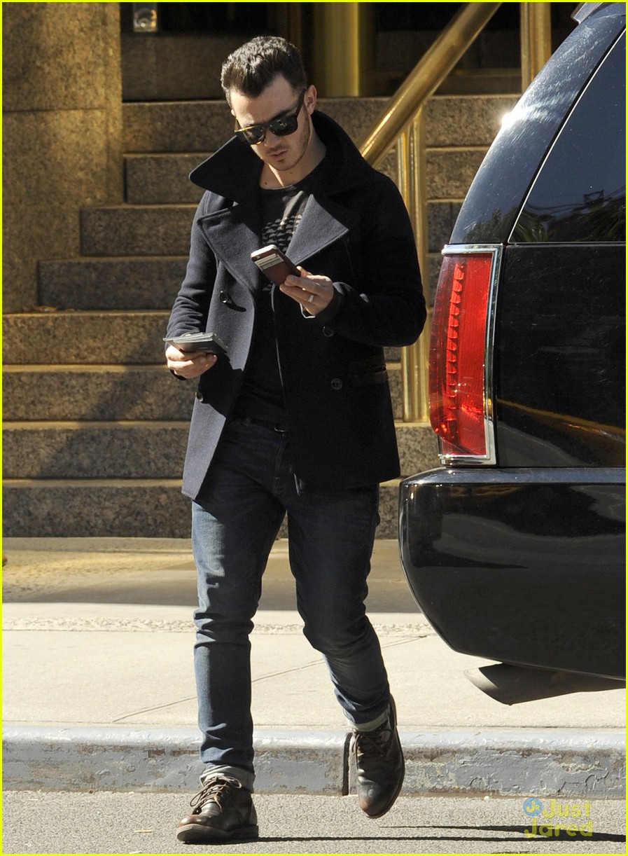 Nick, Joe & Kevin Jonas: Out & About in New York