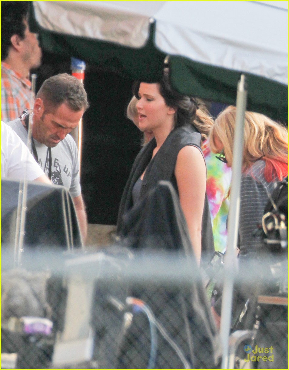 Jennifer Lawrence 'Catches Fire' with Josh Hutcherson!