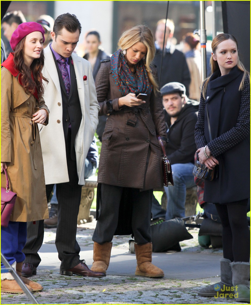 Blake Lively: 'Gossip Girl' with Ed Westwick & Leighton Meester!