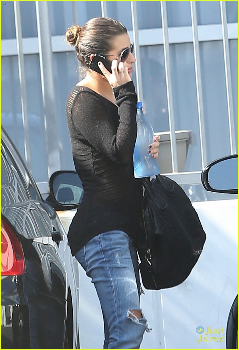 Lea Michele: First Recording Session For Solo Album!