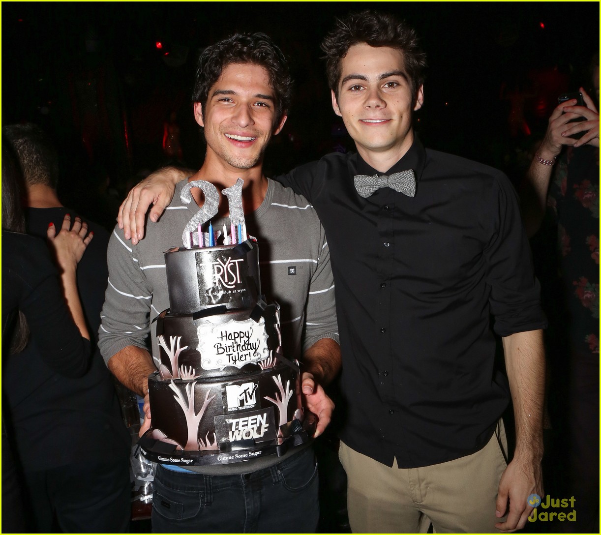Tyler Posey: 21st Birthday Party with Dylan O’Brien!