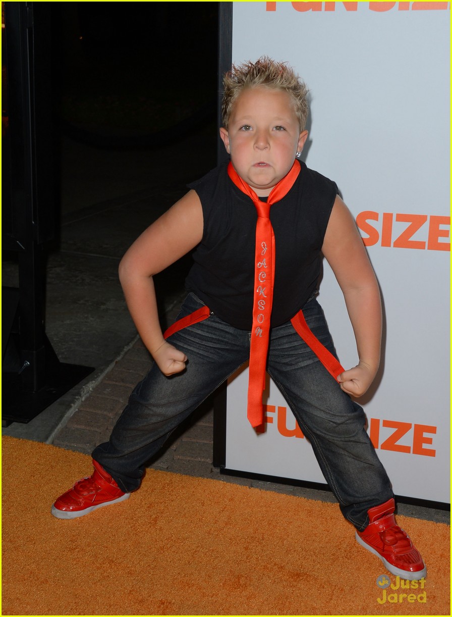 Thomas Mann: 'Fun Size' Premiere with Osric Chau & Jackson Nicoll