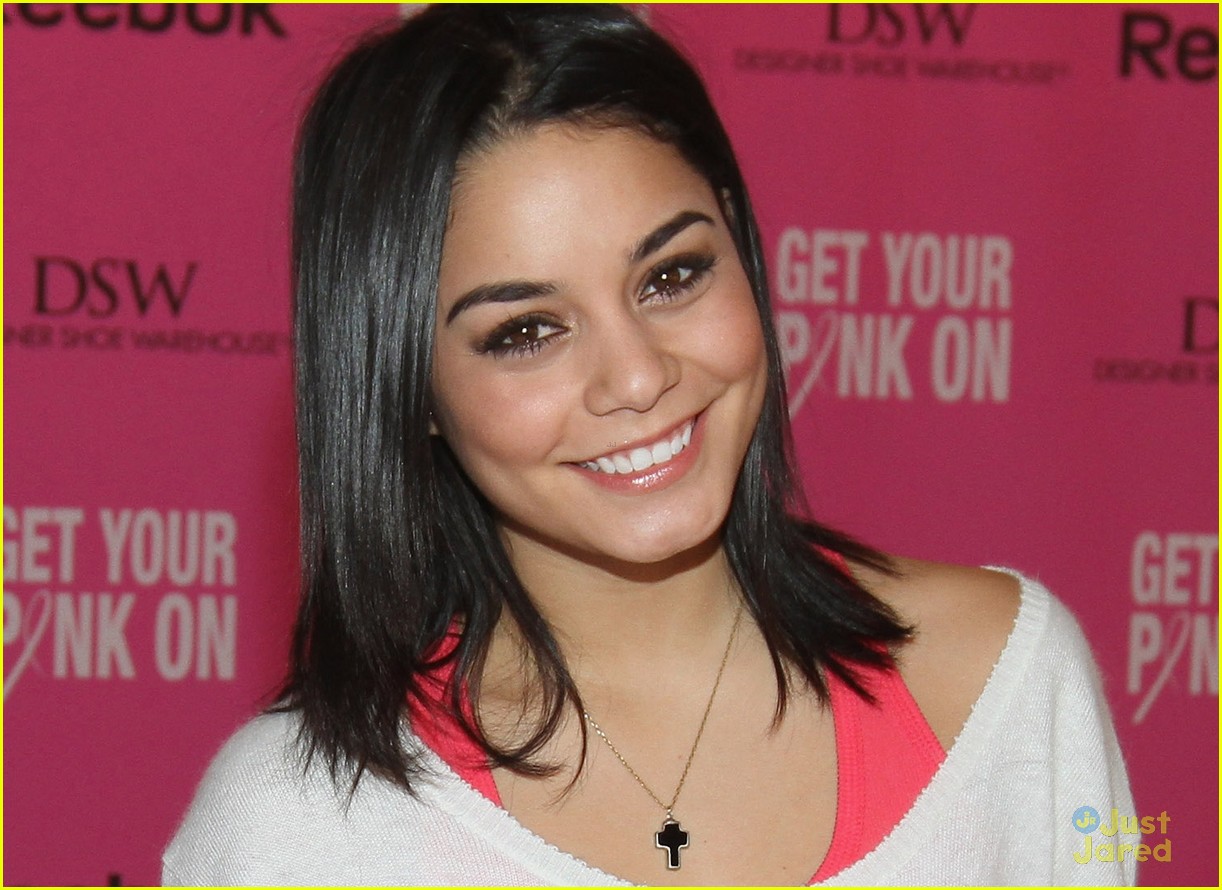 Vanessa Hudgens Gets Her Pink On with Reebok