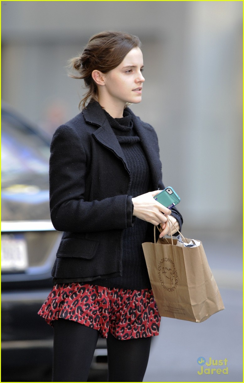 Emma Watson: Nylon Party with Logan Lerman