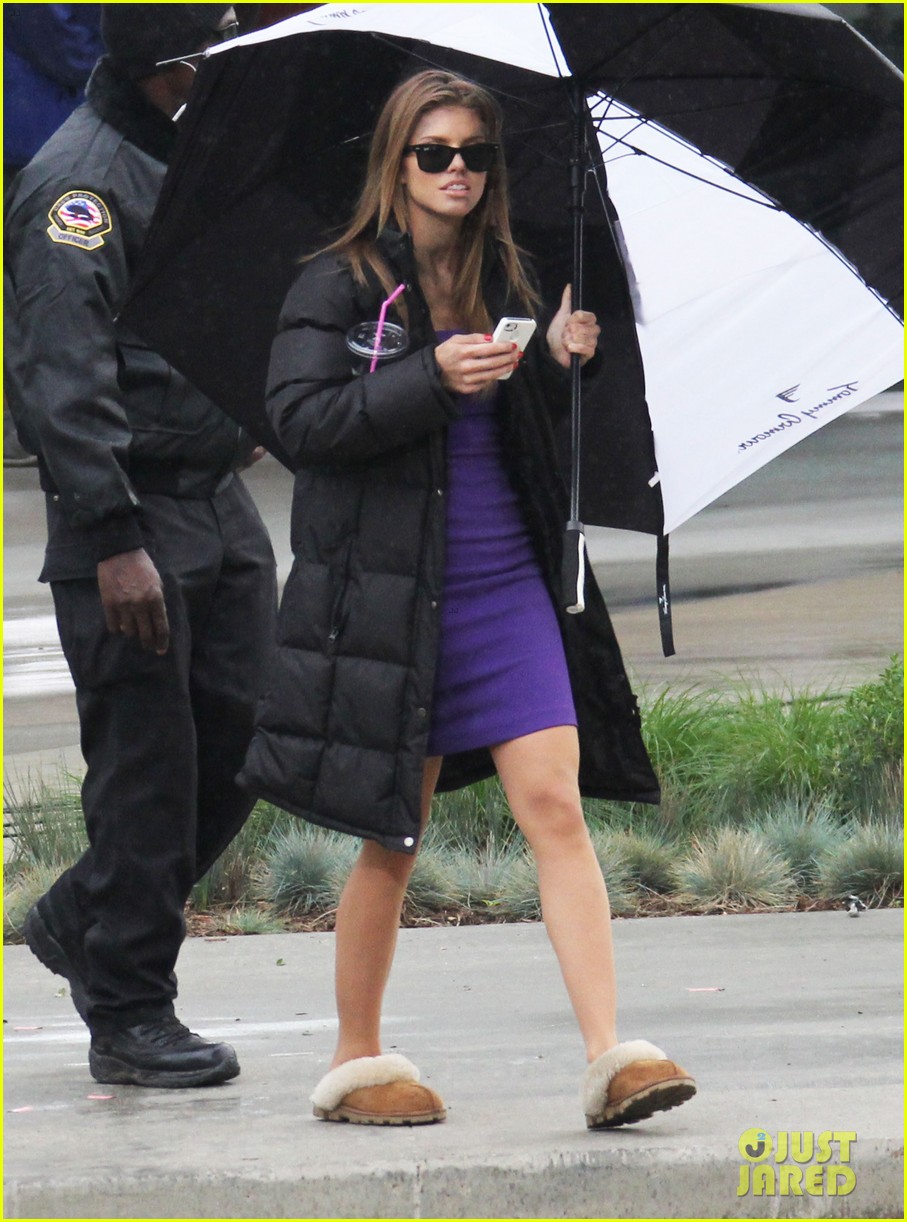 Jessica Lowndes: '90210' Set with AnnaLynne McCord & Shenae Grimes!