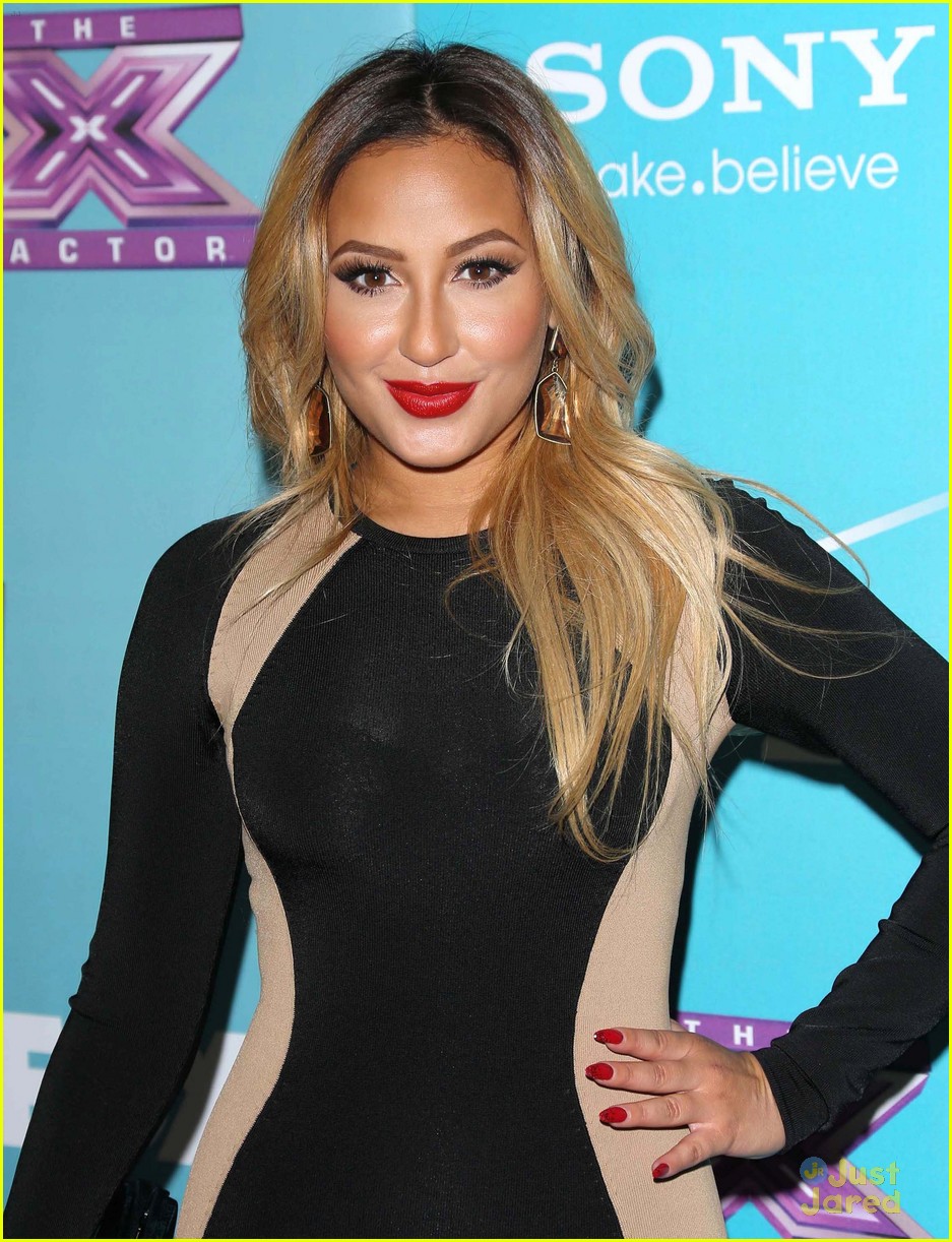 Adrienne Bailon: 'X Factor' Finalist Party!