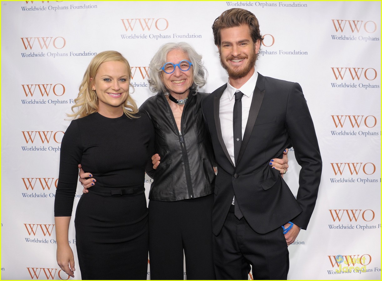 Andrew Garfield: Worldwide Orphans Benefit Gala 2012