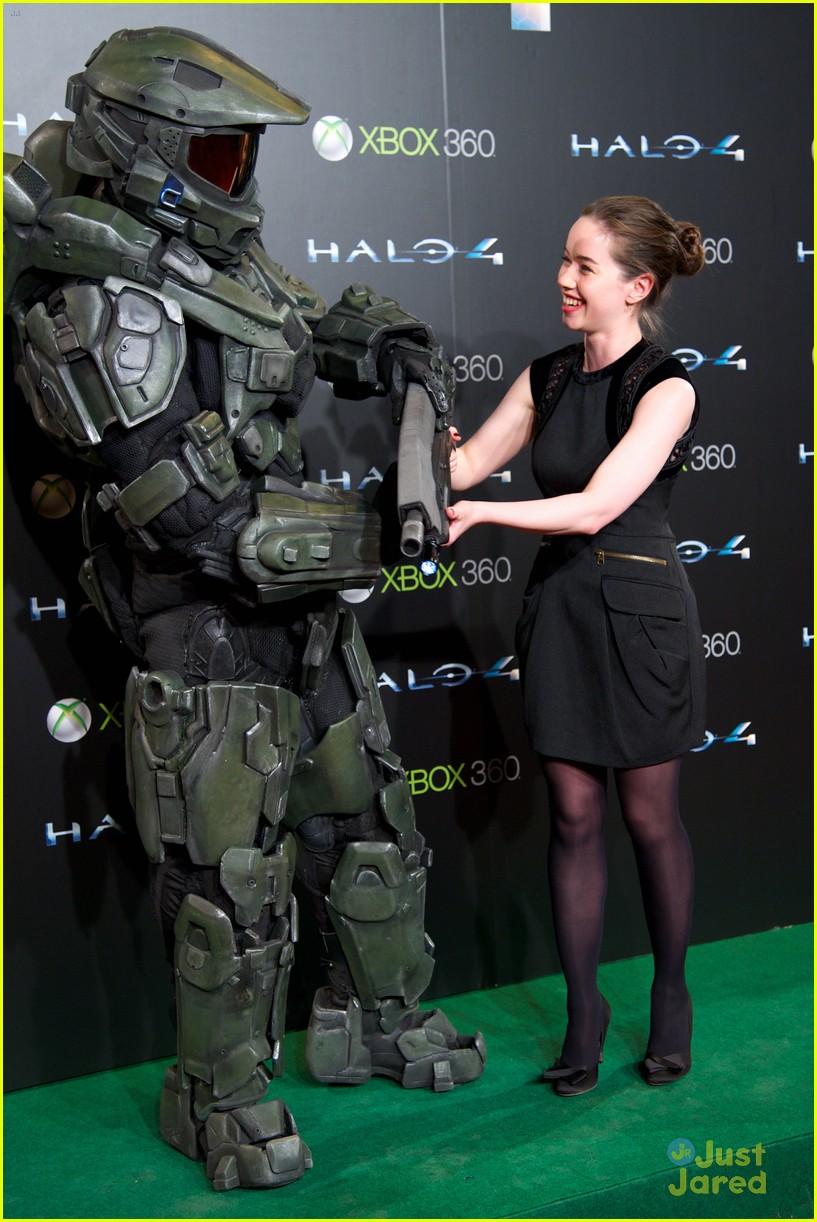 Anna Popplewell: 'Halo 4' Launch in Madrid!