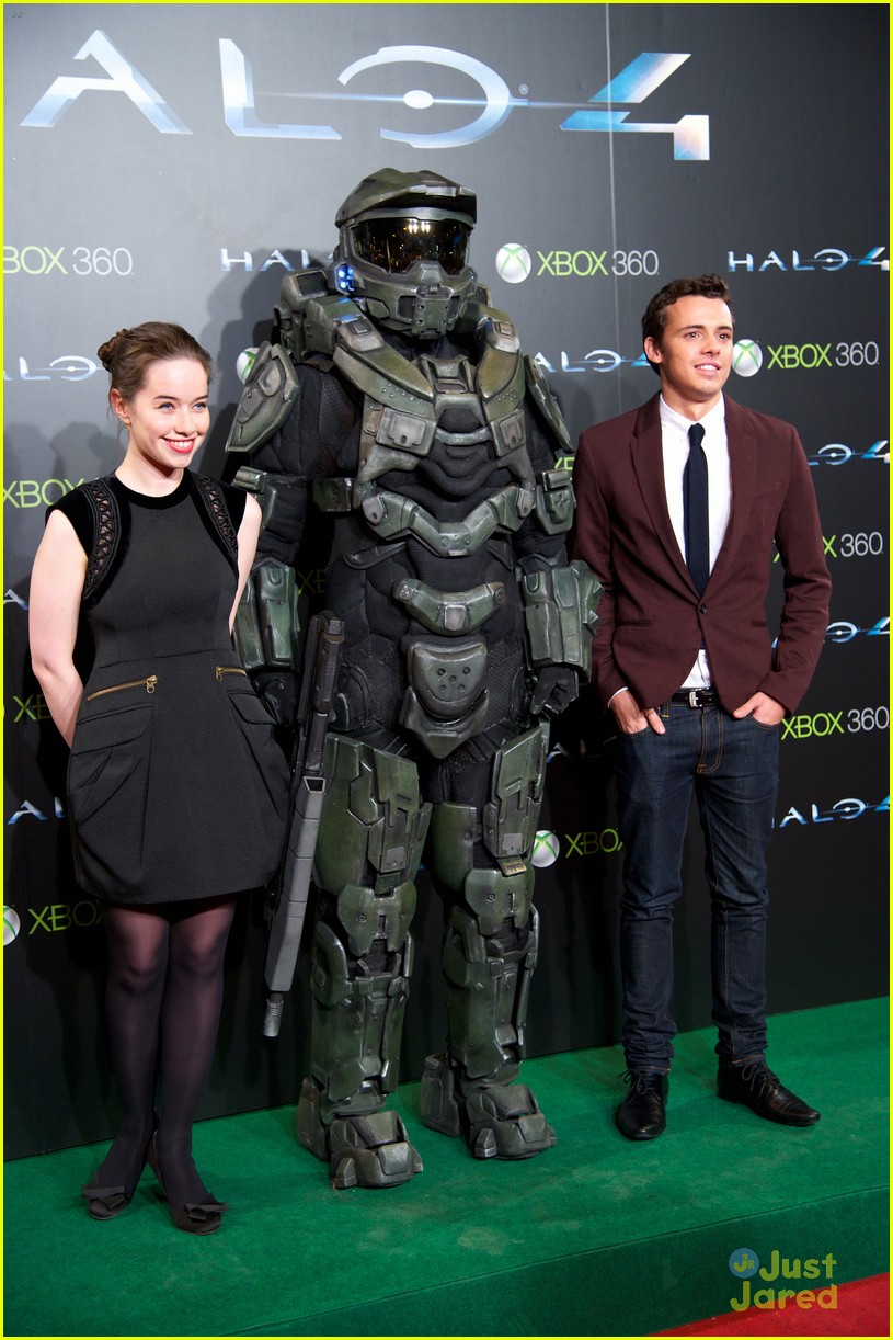 Anna Popplewell: 'Halo 4' Launch in Madrid!