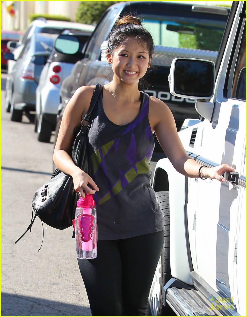 Brenda Song: 'Scandal' Set Pic!