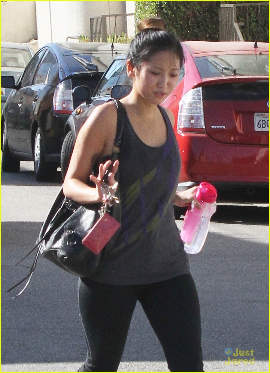 Brenda Song: 'Scandal' Set Pic!