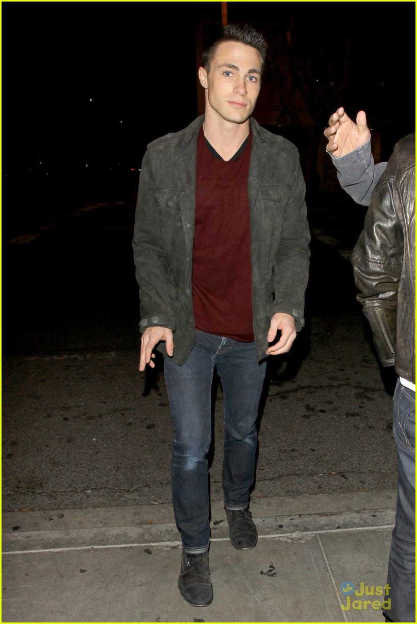 Colton Haynes: Dinner at Bagatelle