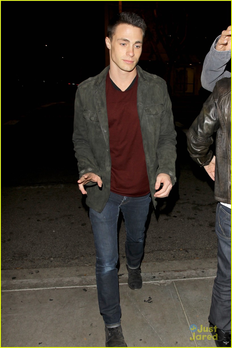 Colton Haynes: Dinner at Bagatelle