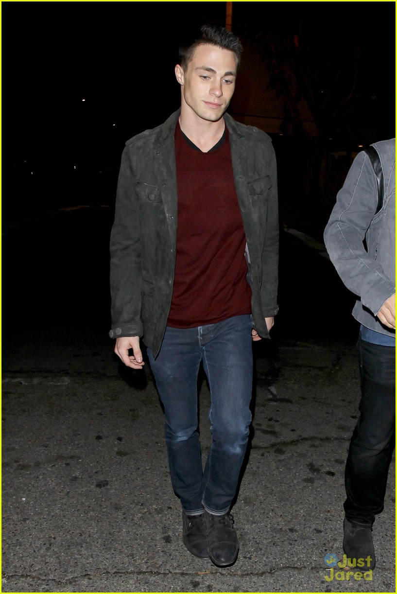 Colton Haynes: Dinner at Bagatelle