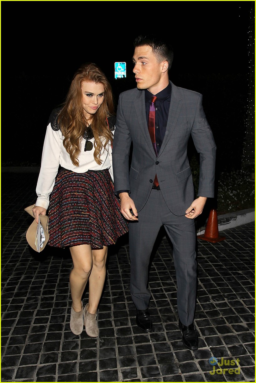 Colton Haynes & Holland Roden: Cecconi's Dinner Duo