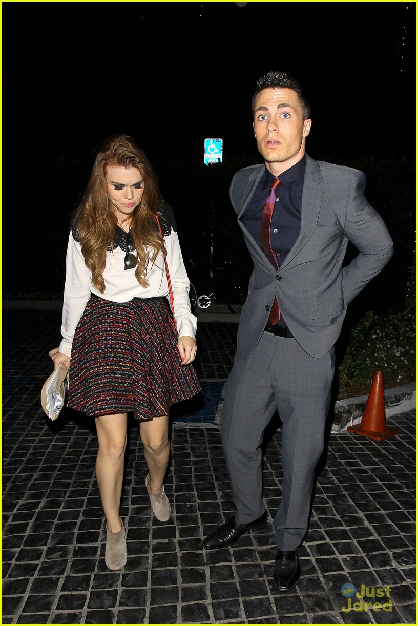 Colton Haynes & Holland Roden: Cecconi's Dinner Duo