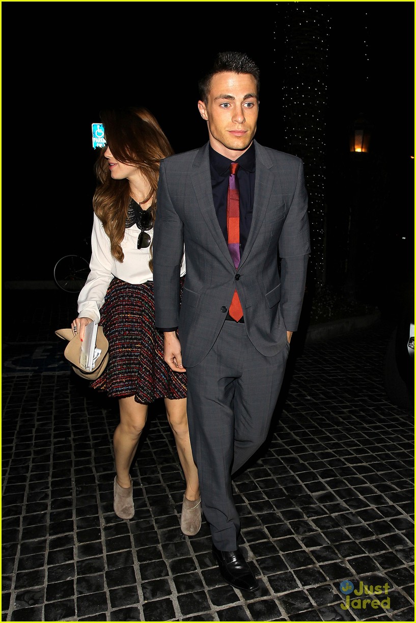 Colton Haynes & Holland Roden: Cecconi's Dinner Duo