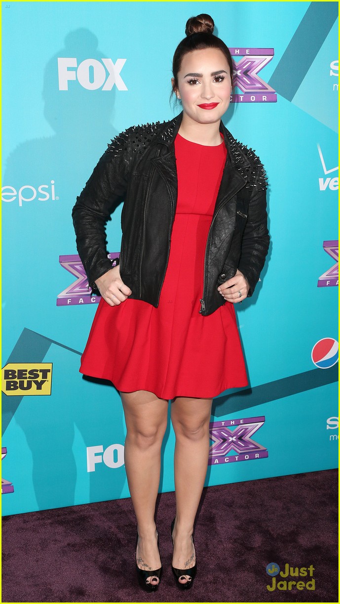 Demi Lovato: 'X Factor' Finalist Party Pretty