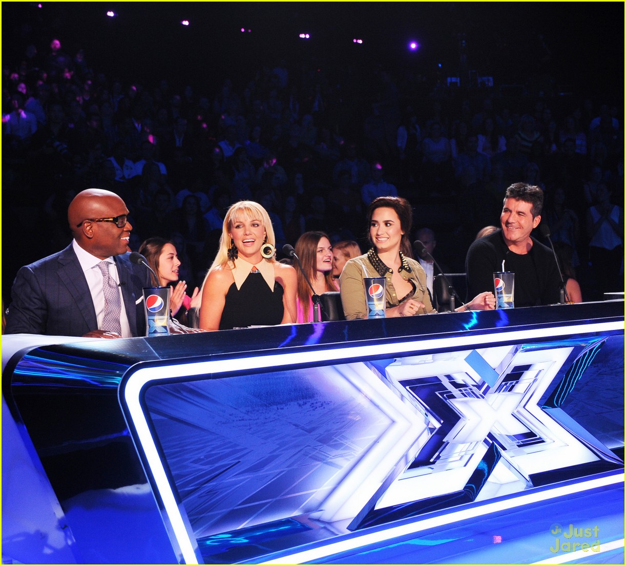 Demi Lovato: 'X Factor' Finalist Party Pretty