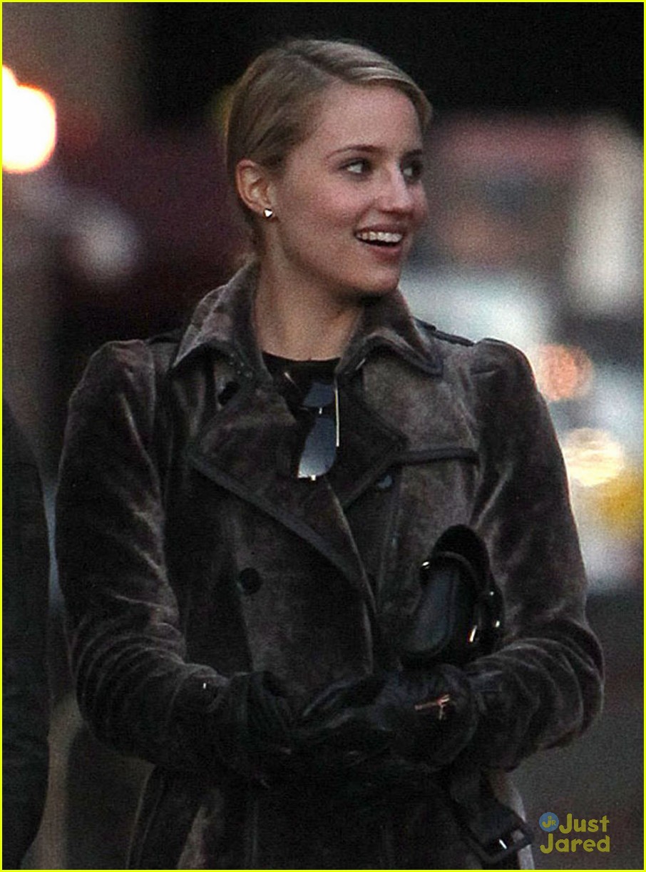 Dianna Agron: NYC Walk with Christian Cooke