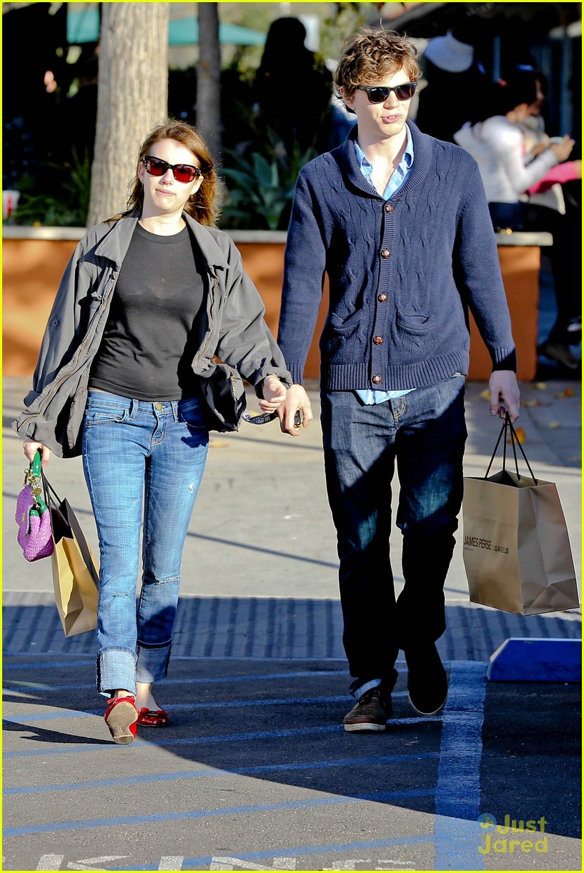 Emma Roberts: Black Friday Shopping with Evan Peters