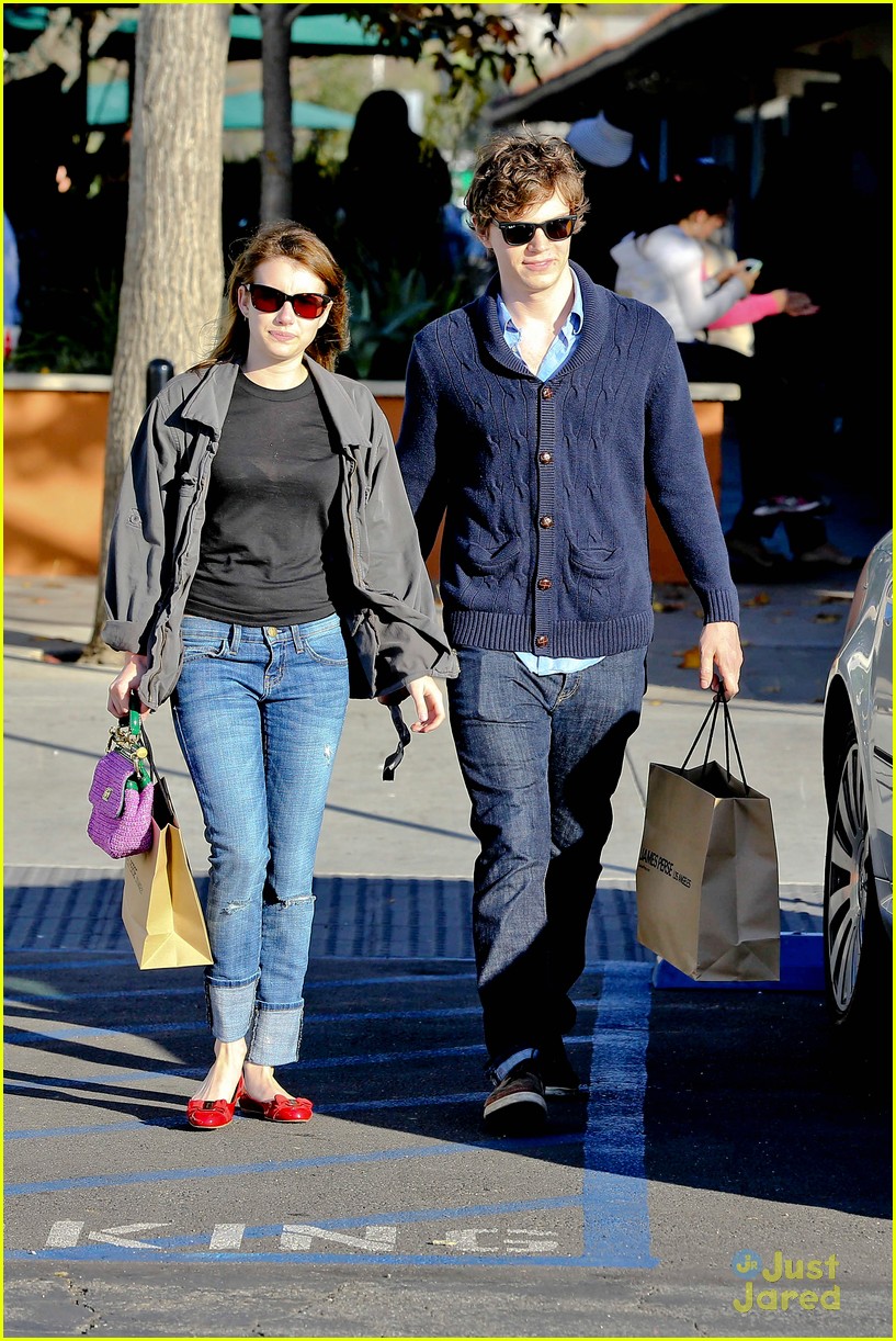 Emma Roberts: Black Friday Shopping with Evan Peters