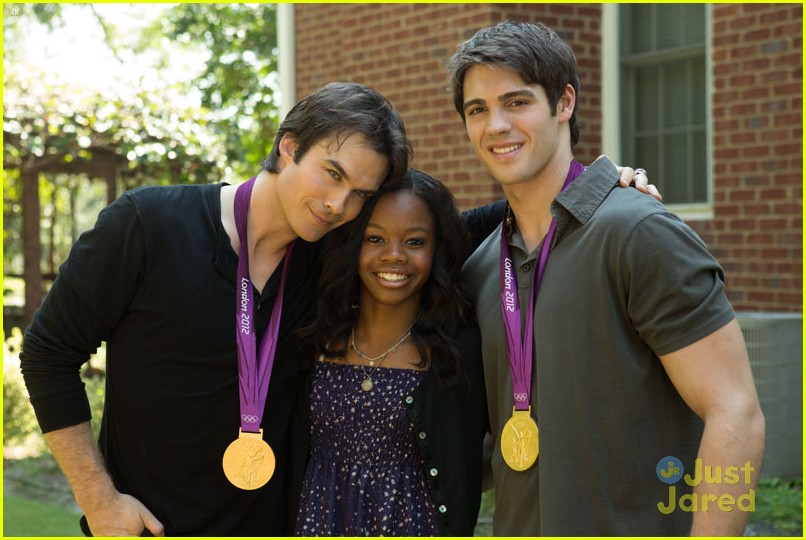 Ian Somerhalder Takes Bite Out of Gabby Douglas' Gold Medal!