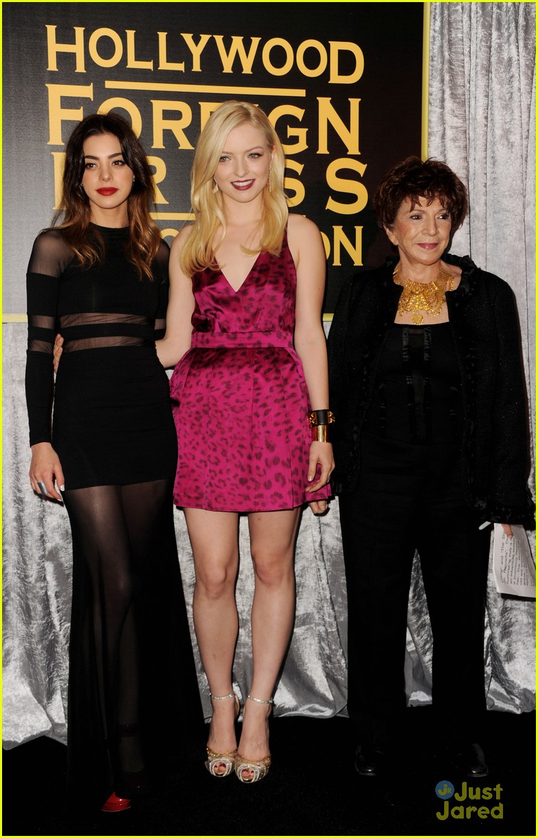 Gia Mantegna: Francesca Eastwood is Miss Golden Globe 2013!
