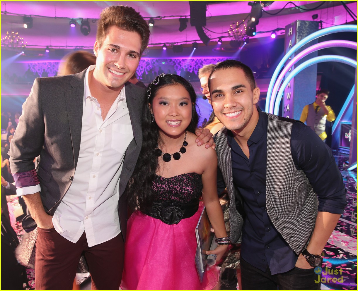James Maslow & Carlos Pena - TeenNick Halo Awards 2012