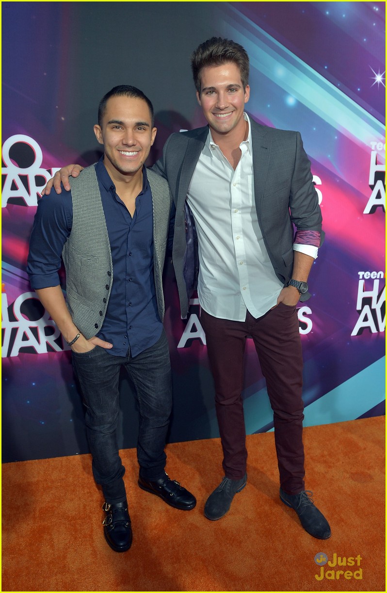 James Maslow & Carlos Pena - TeenNick Halo Awards 2012