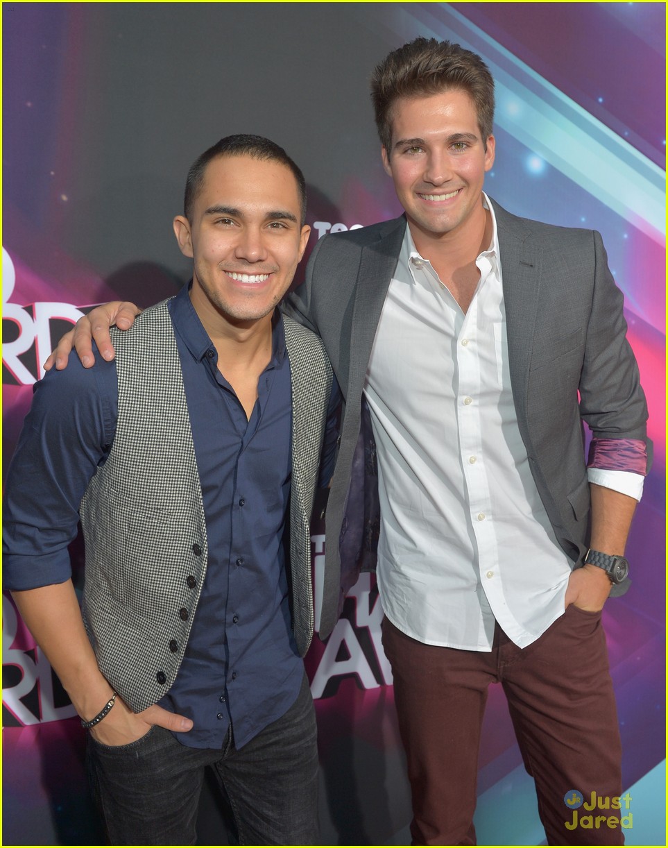 James Maslow & Carlos Pena - TeenNick Halo Awards 2012