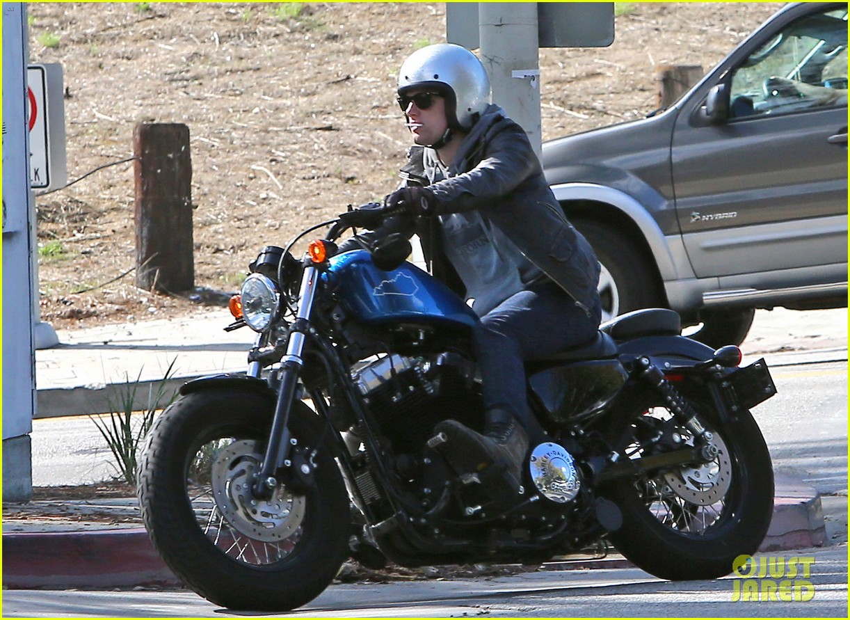 Josh Hutcherson: Motorcycle Man!