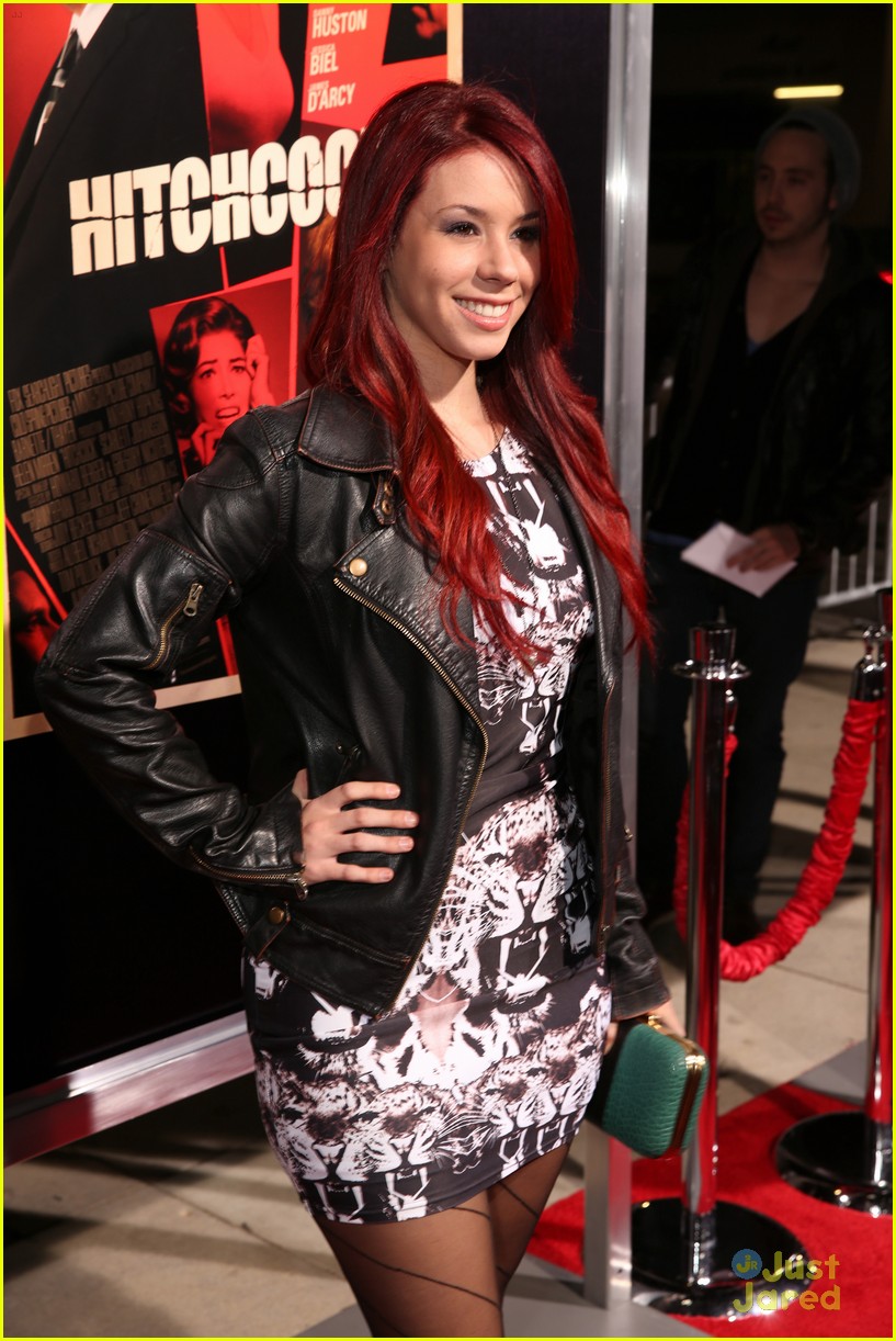 Jillian Rose Reed: 'Hitchcock' Premiere with Matthew Fahey