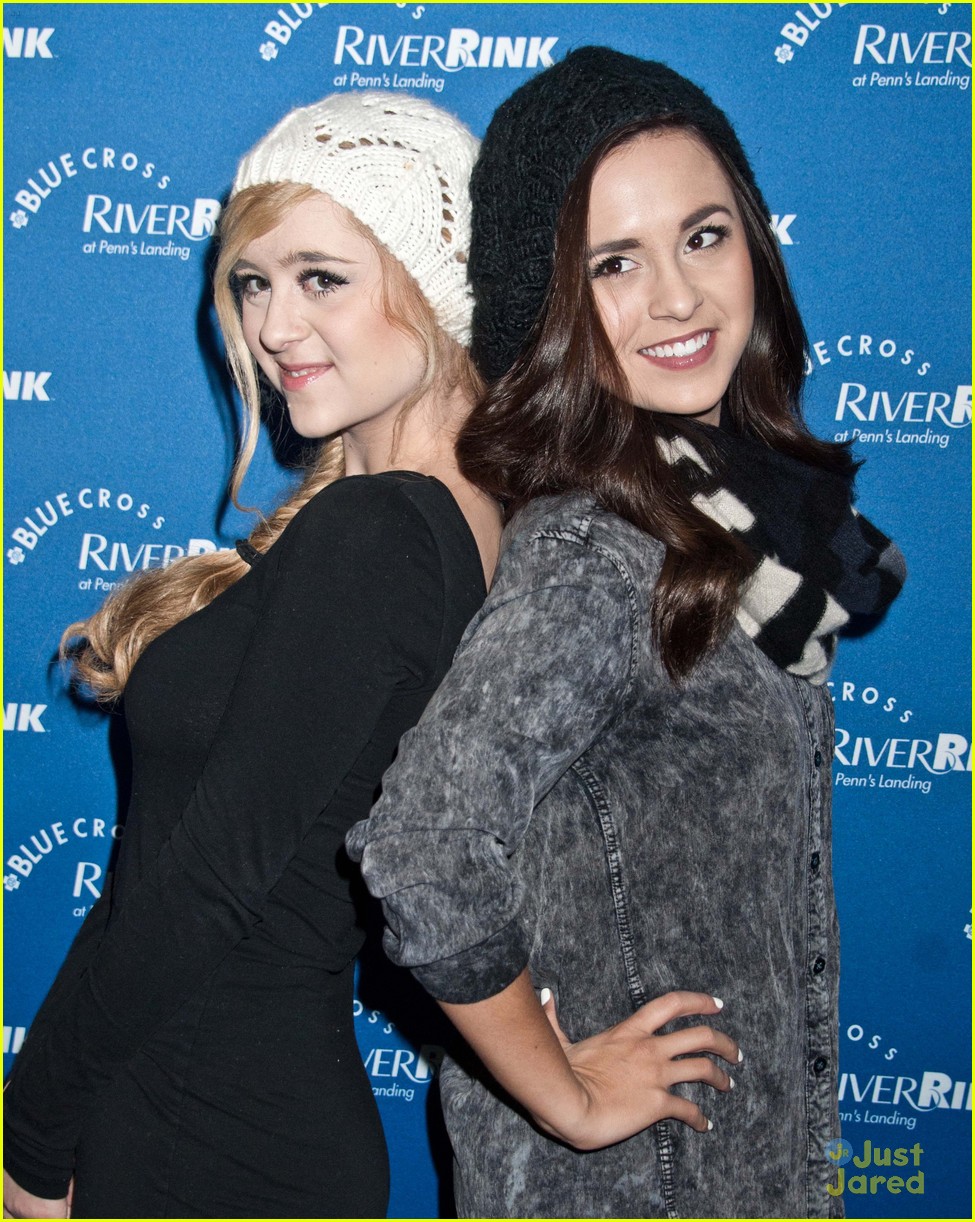 Megan & Liz: Blue Cross River Rink Grand Opening!