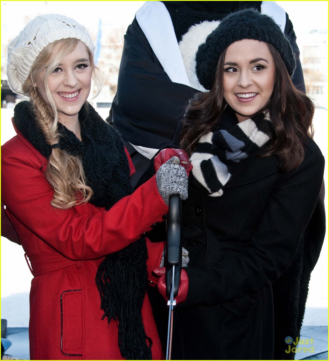 Megan & Liz: Blue Cross River Rink Grand Opening!