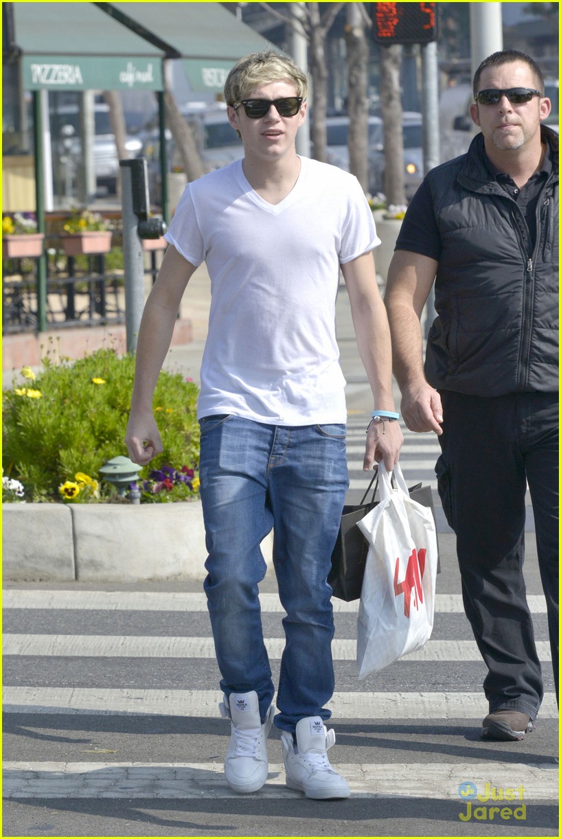 Niall Horan Shops Sunset Plaza