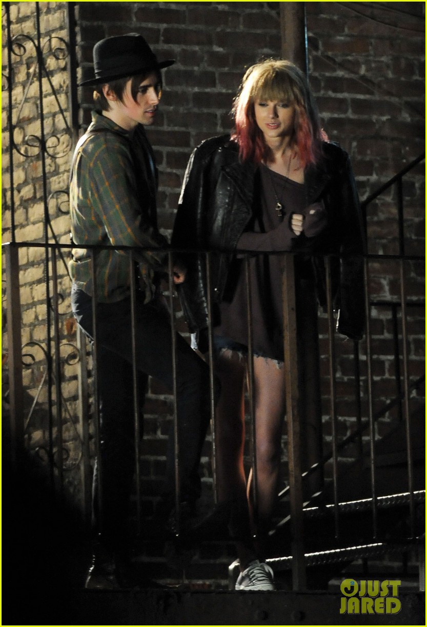Taylor Swift: 'I Knew You Were Trouble' Video Shoot!