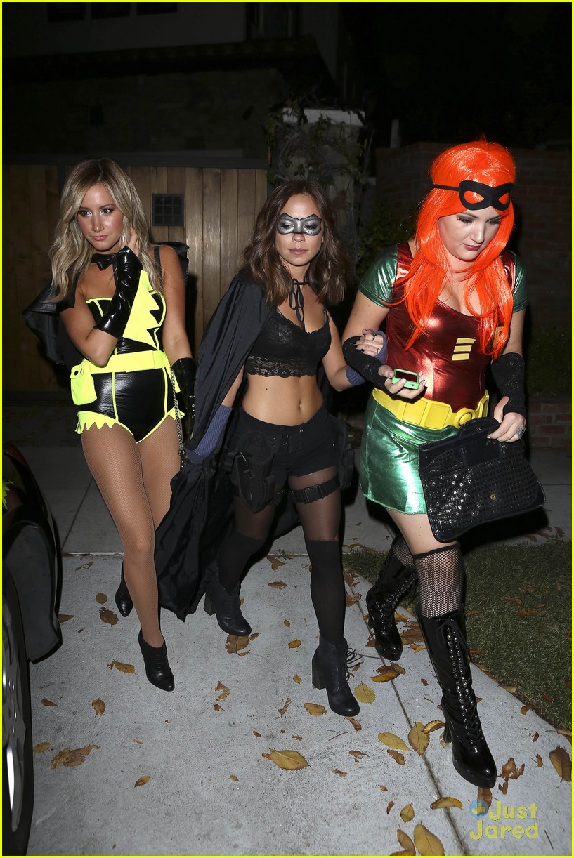 Ashley Tisdale: Batman For Halloween!