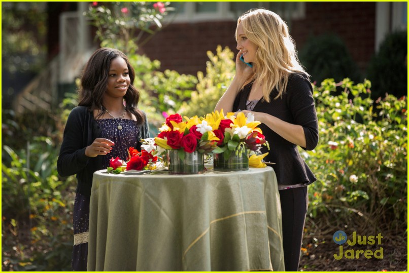 Gabby Douglas Guests on 'Vampire Diaries' -- Pics & Clips!
