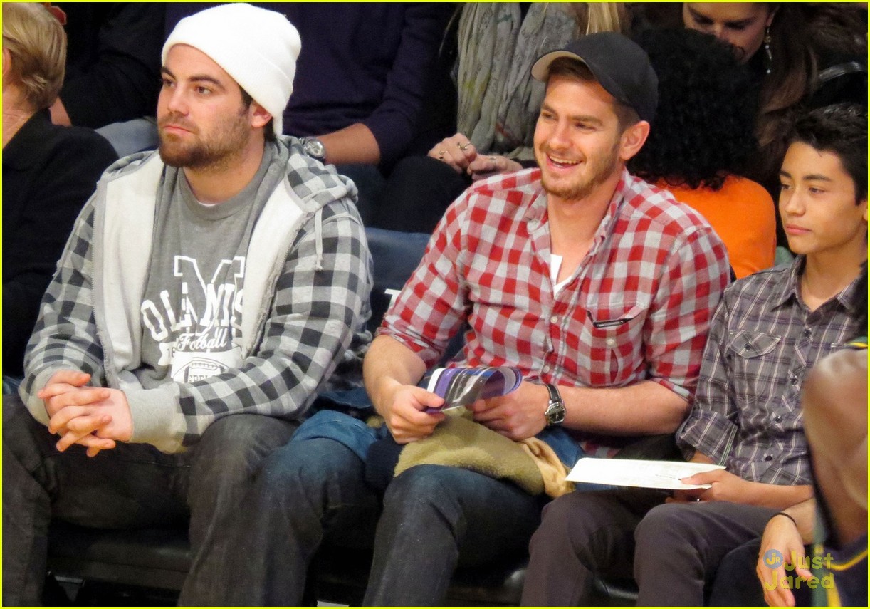 Andrew Garfield: Laker Game Guy