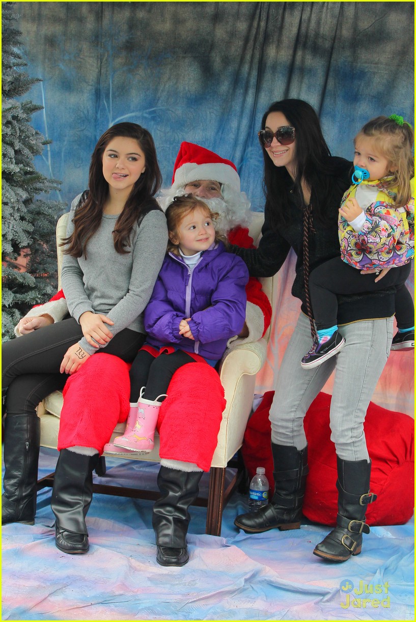 Ariel Winter: Santa Visit in Studio City