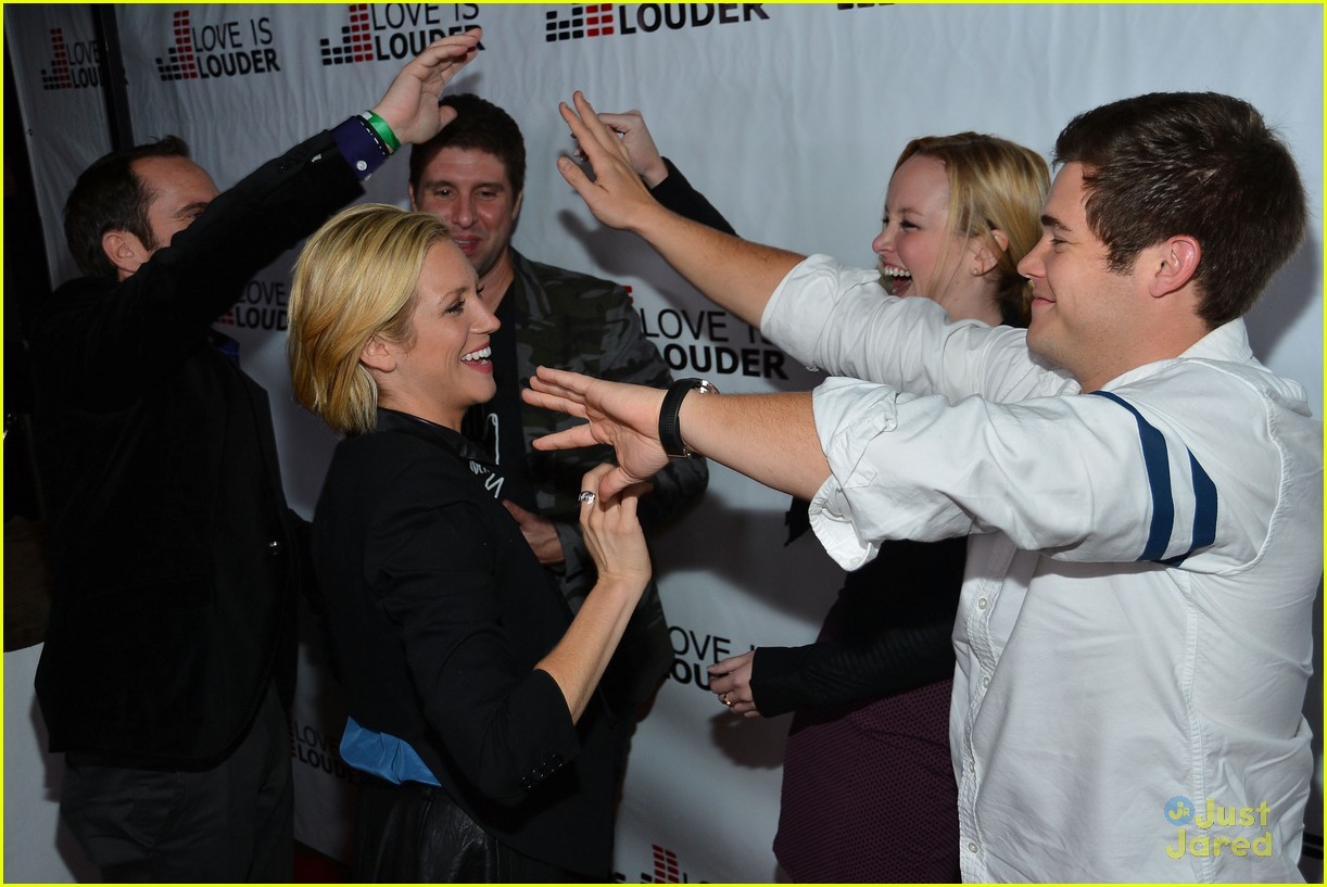 Brittany Snow: Chaz Dean's Holiday Party!